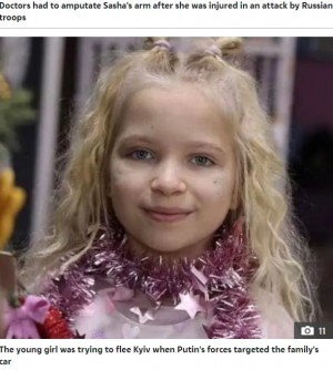 なぜロシア人は私を撃ったの 銃撃で腕を切断 父を失った9歳少女の言葉が重い ウクライナ Techinsight Japan Gree ニュース