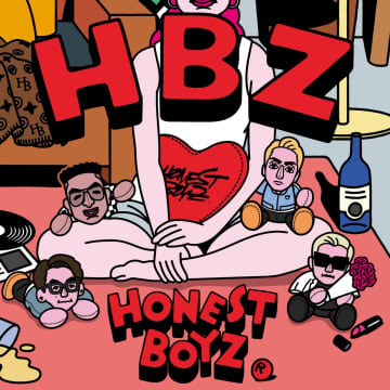 HONEST BOYZ®、1stアルバム『HBZ』アナログ盤数量限定リリース FACE