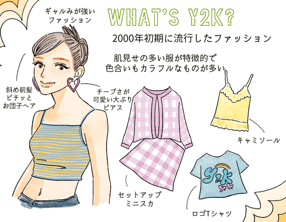 流行の“2000年代風”Y2Kファッションは40代でもアリ？イタくならない